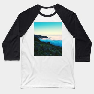 Mountain Top Cloud Horizon Baseball T-Shirt